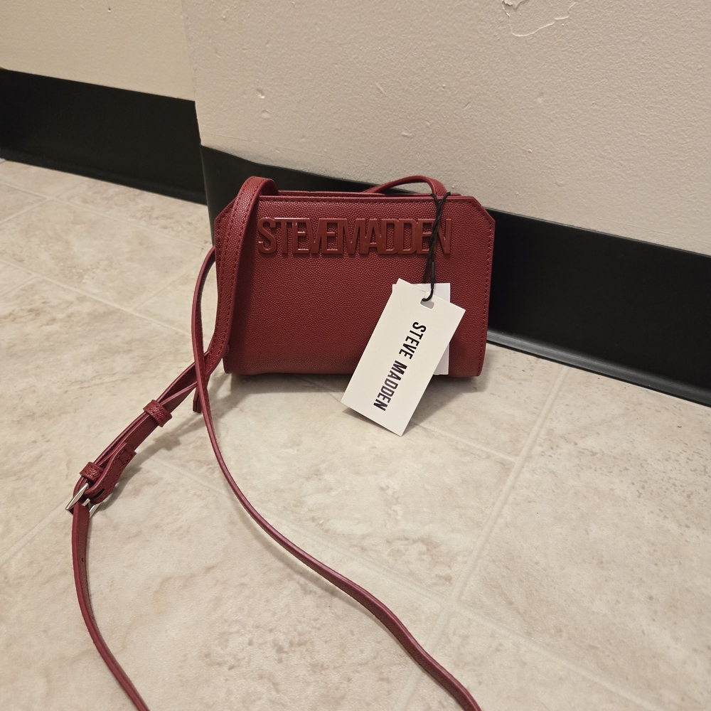 Steve Madden Red Crossbody Bag